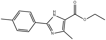 5-甲基-2-(4-甲基苯基)-3H-咪唑-4-羧酸乙酯