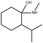 Cyclohexanol,1-(methylamino)-2-(1-methylethyl)-(9CI)