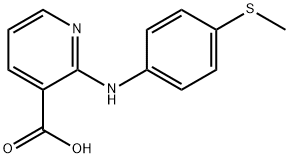2-(4-Methylsulfanyl-phenylamino)-nicotinic acid
