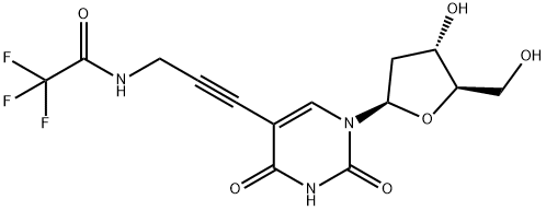2,2,2-三氟-N-(3-(1-((2R,4S,5R)-4-羟基-5-(羟甲基)四氢呋喃-2-基)-2,4-二氧基-1,2,3,4-四氢嘧啶-5-基)丙-2-炔基)乙酰胺