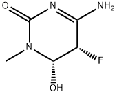 2(1H)-Pyrimidinone,4-amino-5-fluoro-5,6-dihydro-6-hydroxy-1-methyl-,cis-