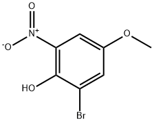 2-溴-4-甲氧基-6-硝基苯酚