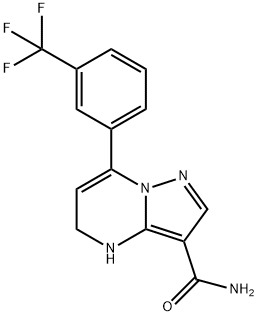 4,5-二氢-7-[3-(三氟甲基)苯基]吡唑[1,5-A]嘧啶-3-甲酰胺