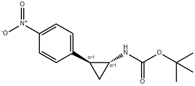 tert-butyl ((1R,2S)-2-(4-nitrophenyl)cyclopropyl)carbamate