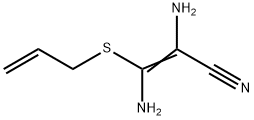2-Propenenitrile,  2,3-diamino-3-(2-propenylthio)-  (9CI)