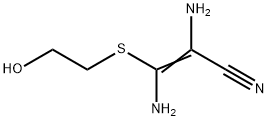 2-Propenenitrile,  2,3-diamino-3-[(2-hydroxyethyl)thio]-