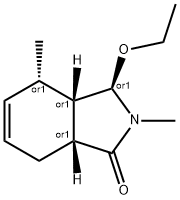1H-Isoindol-1-one,3-ethoxy-2,3,3a,4,7,7a-hexahydro-2,4-dimethyl-,(3alpha,3aalpha,4bta,7aalpha)-(9CI)
