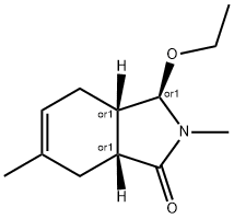 1H-Isoindol-1-one,3-ethoxy-2,3,3a,4,7,7a-hexahydro-2,6-dimethyl-,(3alpha,3aalpha,7aalpha)-(9CI)