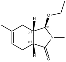 1H-Isoindol-1-one,3-ethoxy-2,3,3a,4,7,7a-hexahydro-2,5-dimethyl-,(3alpha,3aalpha,7aalpha)-(9CI)