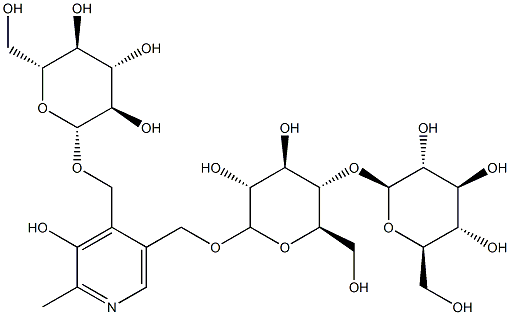 4'-O-(glucosyl)-5'-O-(cellobiosyl)pyridoxine