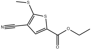4-氰基-5-甲硫基噻吩-2-甲酸乙酯