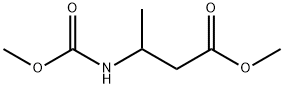 Butanoic  acid,  3-[(methoxycarbonyl)amino]-,  methyl  ester
