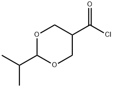 1,3-Dioxane-5-carbonylchloride,2-(1-methylethyl)-(9CI)