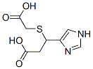 3-((carboxymethyl)thio)-3-(1H-imidazol-4-yl)propanoic acid