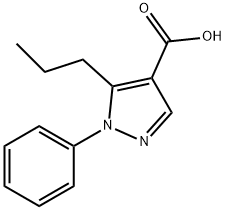 1-苯基-5-丙基-1H-吡唑-4-羧酸