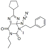 3-(3-iodo-4-azido)phenethyl-1-propyl-8-cyclopentylxanthine