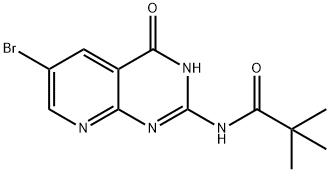 N-(6-溴-4-羟基吡啶并[2,3-D]嘧啶-2-基)特戊酰茚二酮酰胺