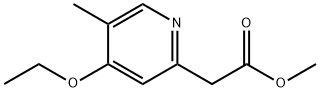 2-Pyridineaceticacid,4-ethoxy-5-methyl-,methylester(9CI)