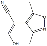 4-Isoxazoleacetonitrile,-alpha--(hydroxymethylene)-3,5-dimethyl-(9CI)
