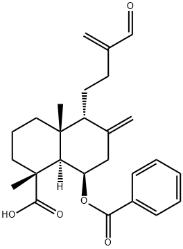 methyl (1R,4aR,5S,8R,8aR)-8-benzoyloxy-5-(3-formylbut-3-enyl)-4a-methyl-6-methylidene-decalin-1-carboxylate