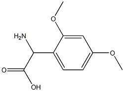 2-Amino-2-(2,4-dimethoxyphenyl)acetic Acid
