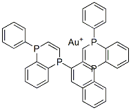 bis(1,2-bis(diphenylphosphino)ethene)gold (I)