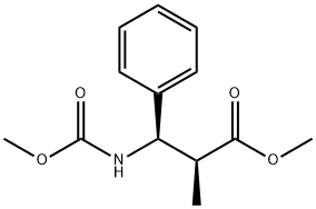 (2S,3R)-Methyl 3-((methoxycarbonyl)amino)-2-methyl-3-phenylpropanoate