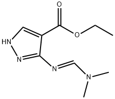 1H-Pyrazole-4-carboxylicacid,3-[[(dimethylamino)methylene]amino]-,ethyl