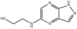 Ethanol, 2-(1H-pyrazolo[3,4-b]pyrazin-5-ylamino)- (9CI)