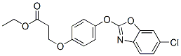ethyl 3-[4-(6-chlorobenzooxazol-2-yl)oxyphenoxy]propanoate