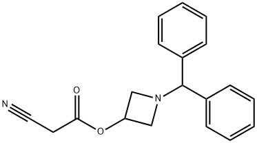 1-二苯甲基-3-氮杂环丁氰乙酸酯