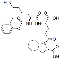 1-(N(2)-benzyloxycarbonyllysyl-gamma-glutamyl)octahydro-1H-indole-2-carboxylic acid