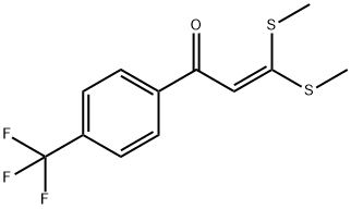 3,3-BIS-METHYLSULFANYL-1-(4-TRIFLUOROMETHYL-PHENYL)-PROPENONE