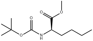D-Norleucine, N-[(1,1-dimethylethoxy)carbonyl]-, methyl ester