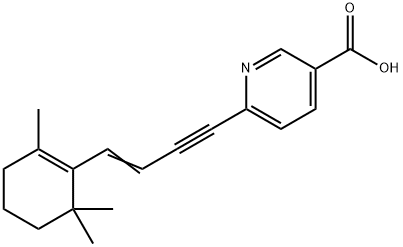 6-(4-(2,6,6-Trimethyl-1-cyclohexen-1-yl)-3-buten-1-ynyl)-3-pyridinecar boxylic acid
