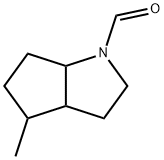 Cyclopenta[b]pyrrole-1(2H)-carboxaldehyde, hexahydro-4-methyl- (9CI)