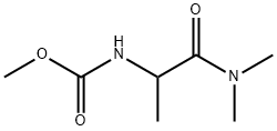 Carbamic  acid,  [2-(dimethylamino)-1-methyl-2-oxoethyl]-,  methyl  ester  (9CI)