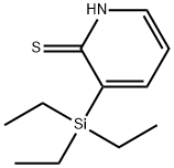 2(1H)-Pyridinethione,3-(triethylsilyl)-(9CI)