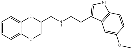 N-((2,3-dihydro-1,4-benzodioxin-2-yl)methyl)-5-methoxy-1H-indole-3-ethanamine