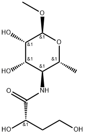 methyl 4,6-dideoxy-4-(3-deoxyglycerotetronamido)mannopyranoside