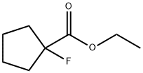 Cyclopentanecarboxylic acid, 1-fluoro-, ethyl ester (9CI)