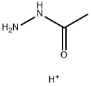 Acetic  acid,  hydrazide,  conjugate  monoacid  (9CI)