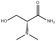 Propanamide, 2-(dimethylamino)-3-hydroxy-, (R)- (9CI)