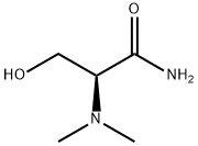 Propanamide, 2-(dimethylamino)-3-hydroxy-, (S)- (9CI)