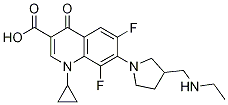 3-Quinolinecarboxylic acid, 1-cyclopropyl-7-[3-[(ethylaMino)Methyl]-1-pyrrolidinyl]-6,8-difluoro-1,4-dihydro-4-oxo-