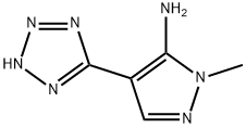 1-METHYL-4-(5-TETRAZOLYL)-5-AMINO-1,2-PYRAZOLE