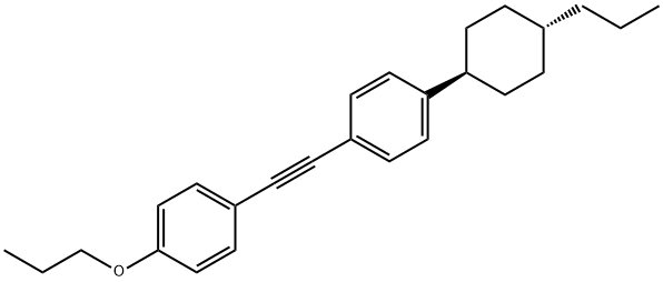 1-(4-TRANS-PROPYLCYCLOHEXYL)-4-[4(4-PROPYLOXYPHENYL)ETHINYL]-BENZOL
