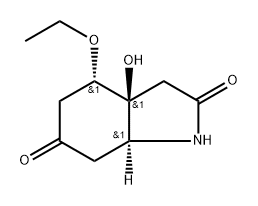 1H-Indole-2,6-dione,4-ethoxyhexahydro-3a-hydroxy-,[3aS-(3aalpha,4bta,7abta)]-(9CI)