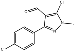 5-CHLORO-3-(4-CHLOROPHENYL)-1-METHYL-1H-PYRAZOLE-4-CARBOXALDEHYDE