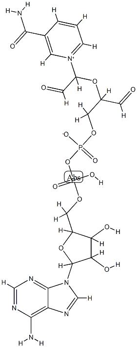 nicotinamide-adenine dinucleotide 2',3'-dialdehyde